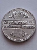 Niemcy 50 Pfenning Weimar 1920 r