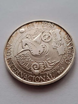 Portugalia 1000 escudo Rok Oceanów 1998 r