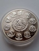 Meksyk 5 Onzas Plata Pura 2018 proof