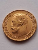 Rosja 5 Rubli Mikołaj II 1900 r