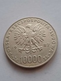 10 000 zł Jan Paweł II 1987 r