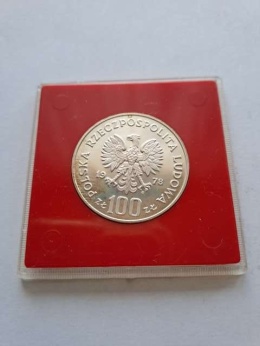 100 zł Ochrona Środowiska Głowa Łosia 1978 r próba