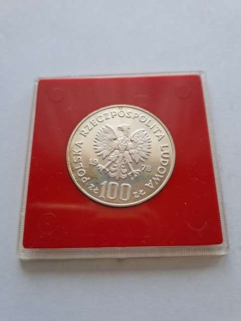 100 zł Ochrona Środowiska Głowa Łosia 1978 r próba