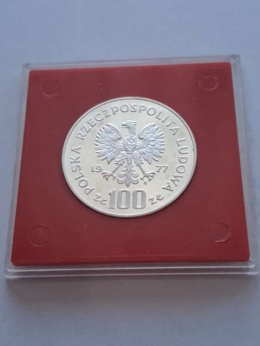 100 zł Ochrona Środowiska Ryba 1977 r