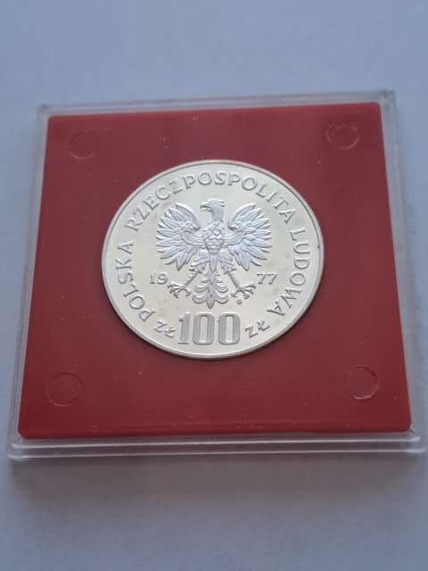 100 zł Ochrona Środowiska Ryba 1977 r