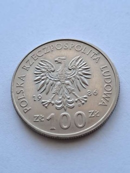 100 zł Władysław I Łokietek 1986 r