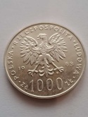 1000 zł Jan Paweł II 1983 r