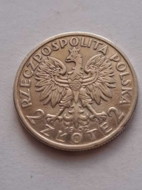2 zł Głowa Kobiety 1932 r