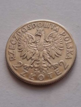 2 zł Głowa Kobiety 1933 r