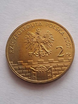 2 zł Miasta Historyczne - Stargard Szczeciński 2007 r