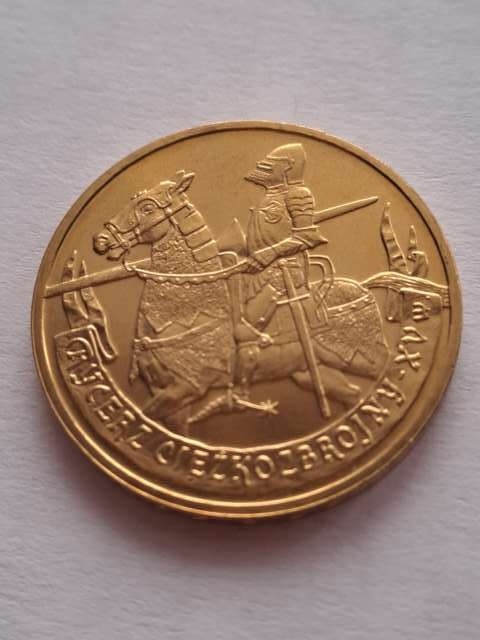 2 zł Rycerz Ciężkozbrojny 2007 r
