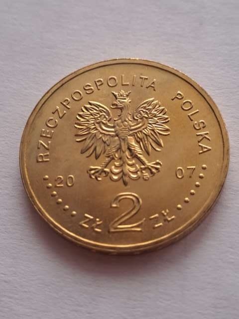 2 zł Rycerz Ciężkozbrojny 2007 r