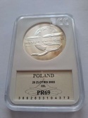 20 zł Węgorz Europejski 2003 rok