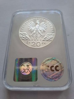 20 zł Węgorz Europejski 2003 rok