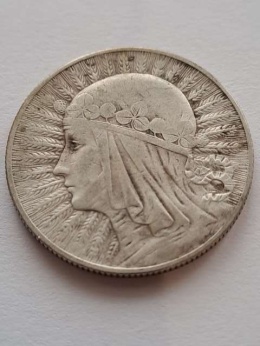 5 zł Głowa Kobiety 1932 r