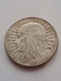 5 zł Głowa Kobiety 1933 r