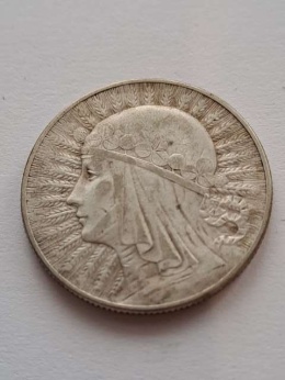 5 zł Głowa Kobiety 1933 r