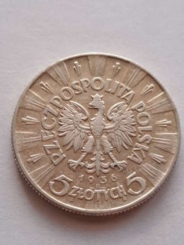 5 zł Józef Piłsudski 1936 r