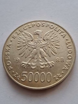 50 tys Józef Piłsudski 1988 r