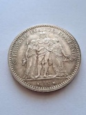 Francja 5 Franków Herkules 1873 r