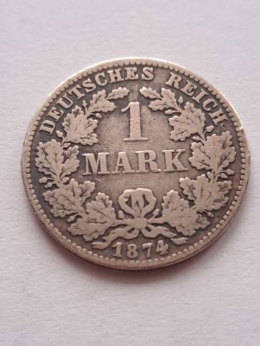 Niemcy 1 Marka Wilhelm I 1874 r D
