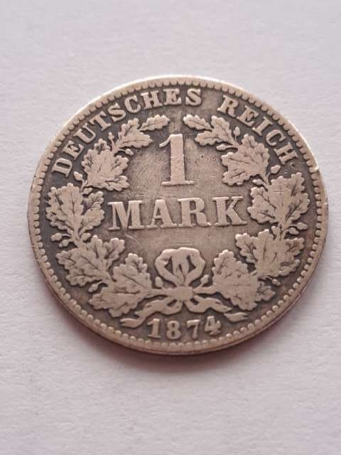 Niemcy 1 Marka Wilhelm I 1874 r D
