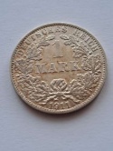 Niemcy 1 Marka Wilhelm II 1911 r A