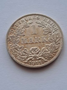 Niemcy 1 Marka Wilhelm II 1911 r A