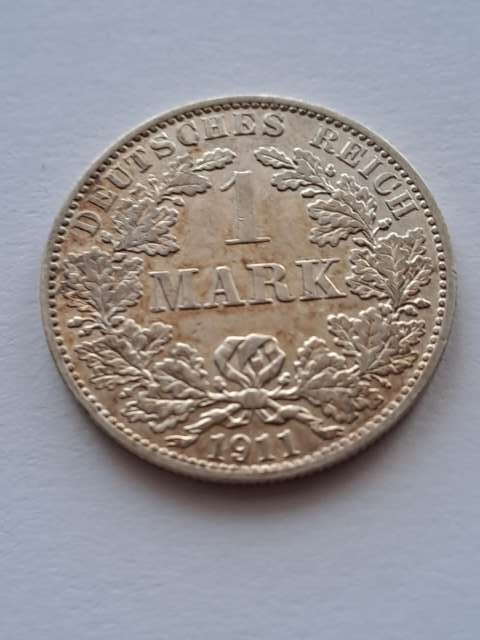 Niemcy 1 Marka Wilhelm II 1911 r A