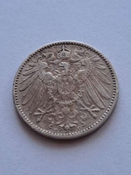 Niemcy 1 Marka Wilhelm II 1907 r F