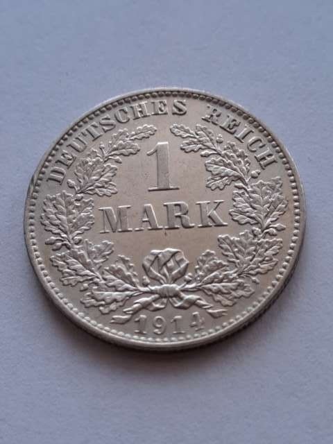 Niemcy 1 Marka Wilhelm II 1914 r E