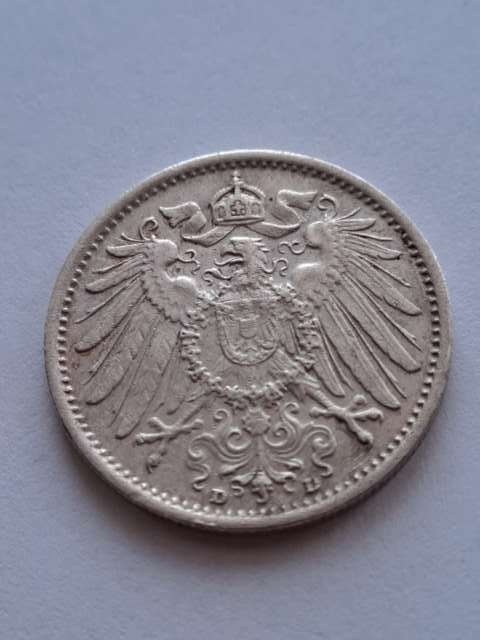 Niemcy 1 Marka Wilhelm II 1915 r D