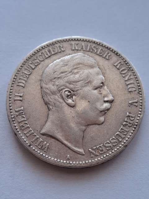Niemcy 5 Marek Prusy 1907 r