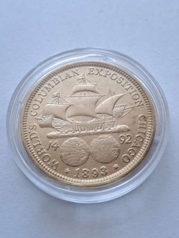 USA 1/2 Dolara Wystawa Kolumbijska 1893 r