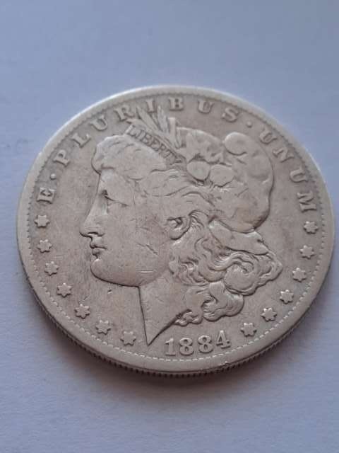 USA Dollar Morgan 1884 r S