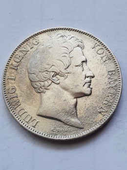Niemcy 1 Gulden Bayern 1844 r