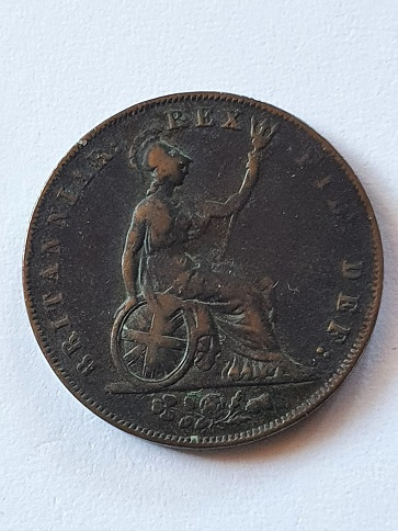 Wielka Brytania 1 Farthing 1826 r Wielka Brytania 1 Farthing 1826 r