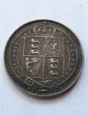 Wielka Brytania 1 Shillng 1887 r Wielka Brytania 1 Shillng 1887 r