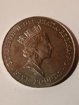Wielka Brytania 5 Funtów 1996 r