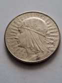 10 zł Głowa Kobiety 1932 r bez znaku