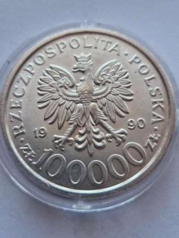 100 tys Solidarność typ B 1990 r