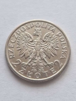 2 zł Głowa Kobiety 1932 r