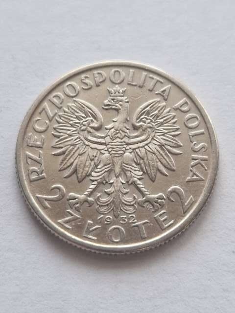 2 zł Głowa Kobiety 1932 r