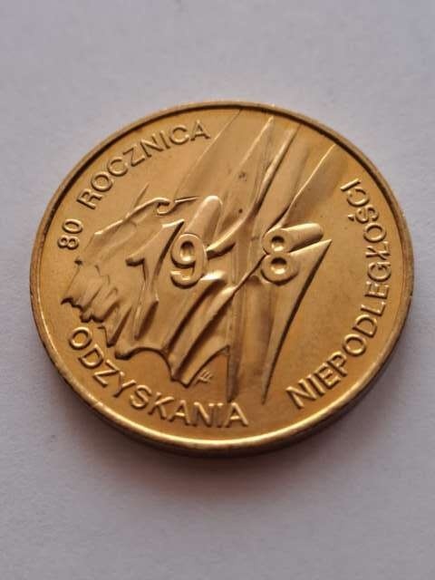 2 zł Niepodległośc 1998 r