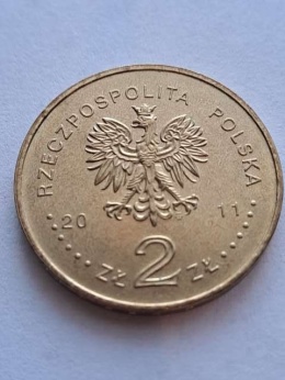 2 zł Przybora Wąsowski 2011 r