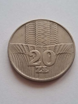 20 zł Wieżowiec i Kłosy 1974 r