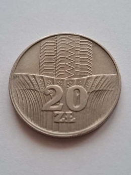 20 zł Wieżowiec i Kłosy 1976 r
