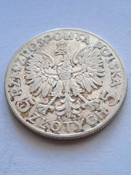 5 zł Głowa Kobiety 1933 r