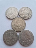 5 zł Głowa Kobiety 1933-34 r 5 szt
