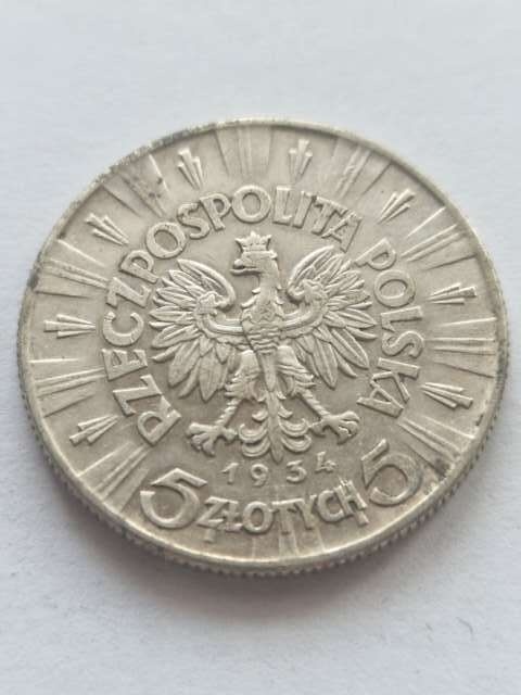 5 zł Józef Piłsudski 1934 r